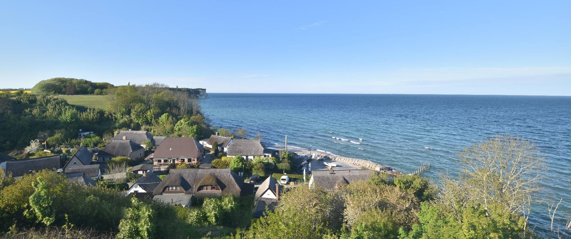 Archiv Foto Webcam Rügen - Fischerdorf Vitt und Kap Arkona
