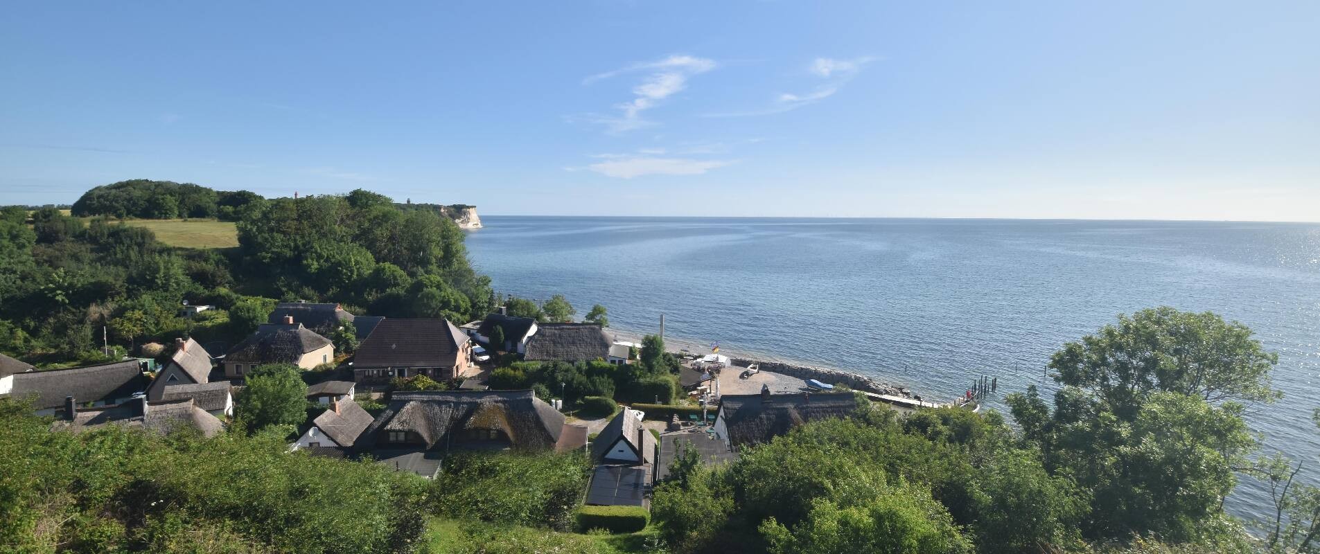 Archiv Foto Webcam Rügen - Fischerdorf Vitt und Kap Arkona