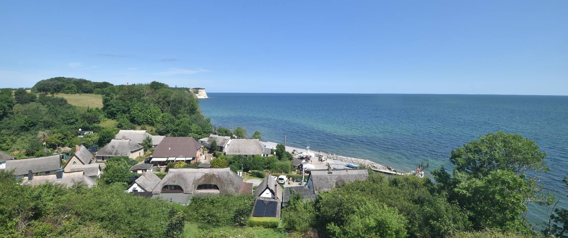 Archiv Foto Webcam Rügen - Fischerdorf Vitt und Kap Arkona