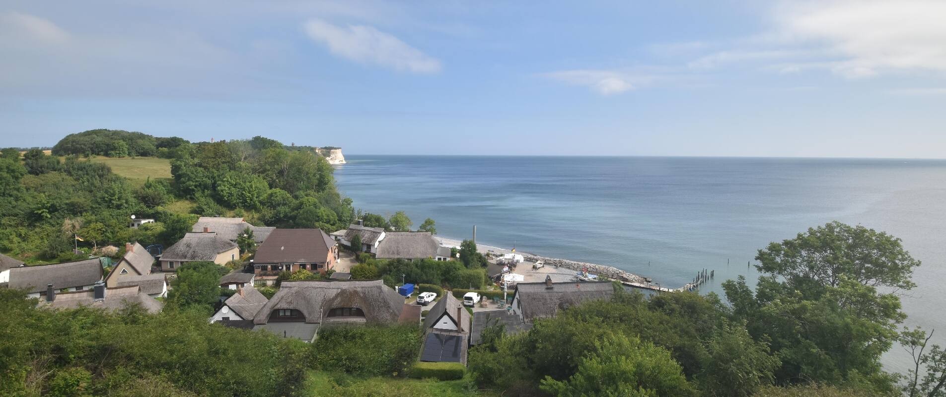 Archiv Foto Webcam Rügen - Fischerdorf Vitt und Kap Arkona