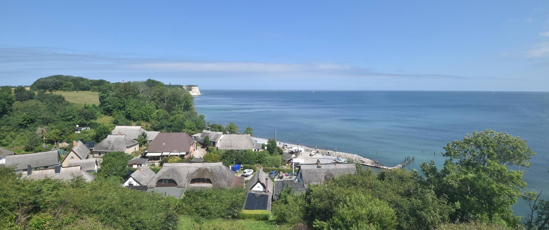 Archiv Foto Webcam Rügen - Fischerdorf Vitt und Kap Arkona