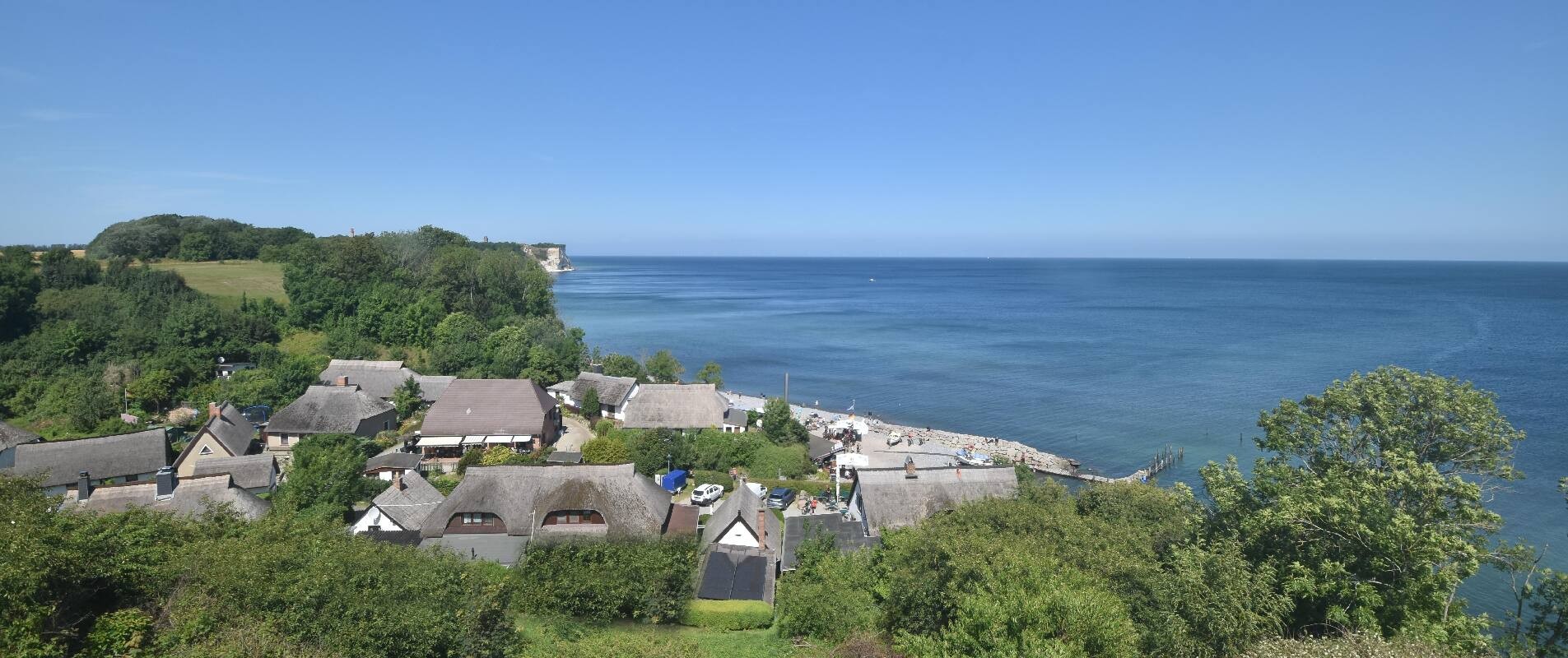 Archiv Foto Webcam Rügen - Fischerdorf Vitt und Kap Arkona