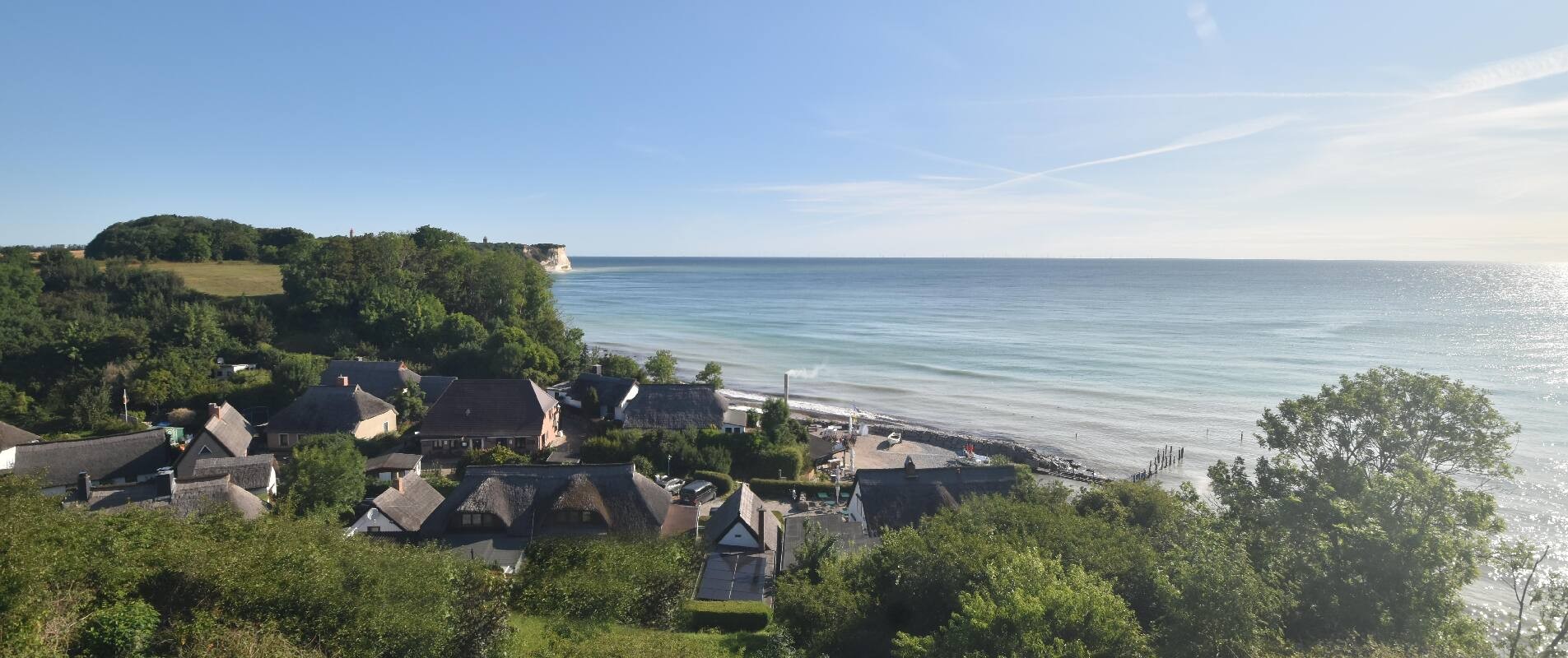 Archiv Foto Webcam Rügen - Fischerdorf Vitt und Kap Arkona