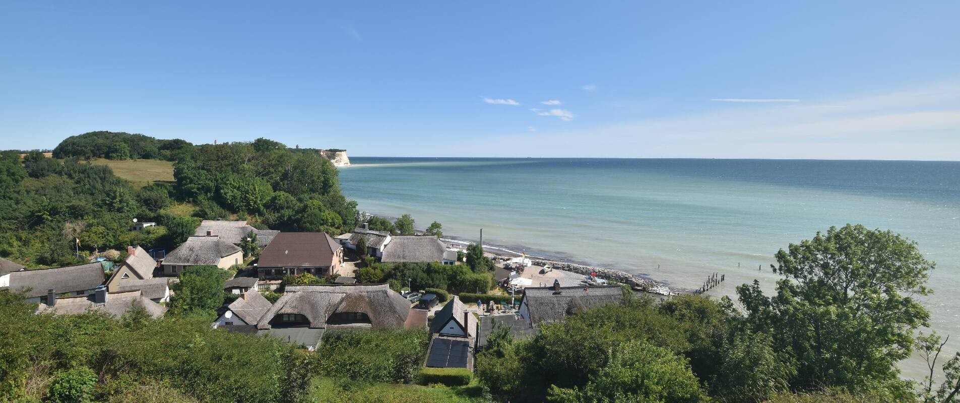 Archiv Foto Webcam Rügen - Fischerdorf Vitt und Kap Arkona