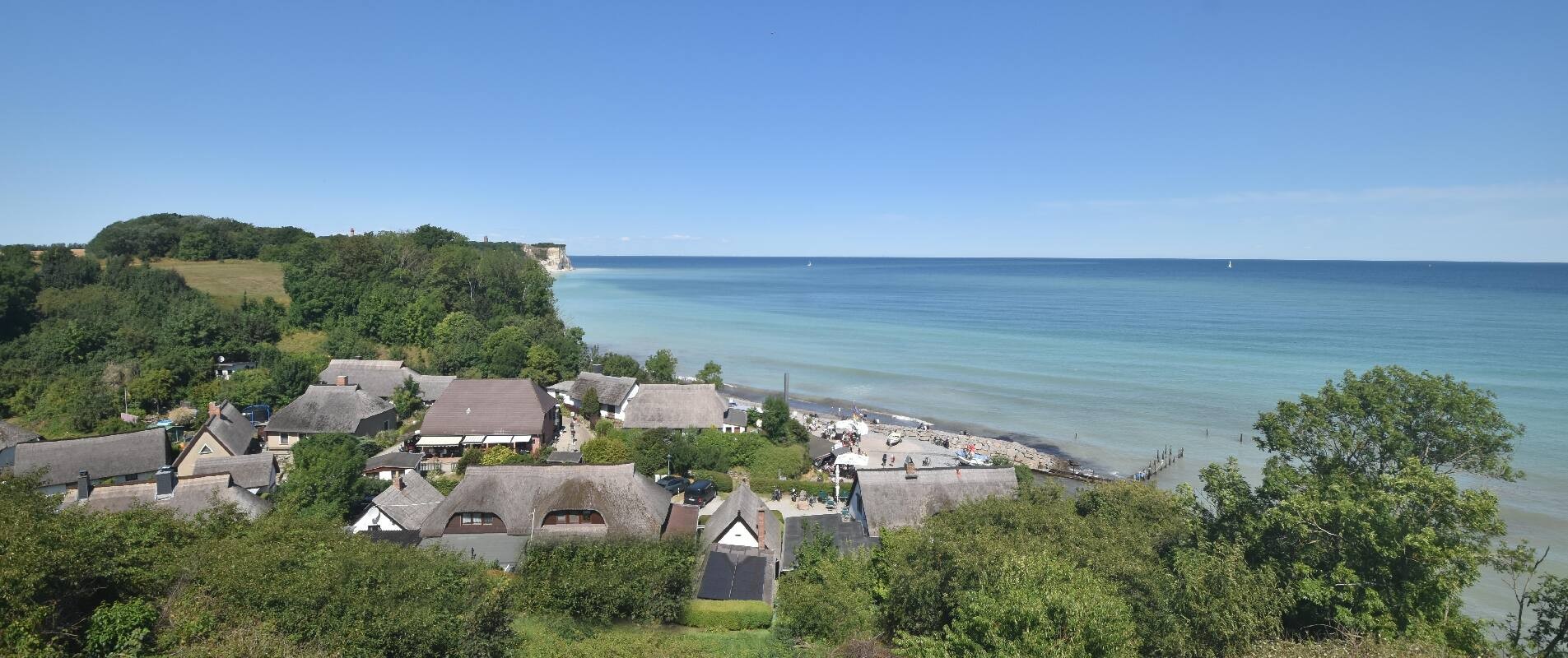 Archiv Foto Webcam Rügen - Fischerdorf Vitt und Kap Arkona