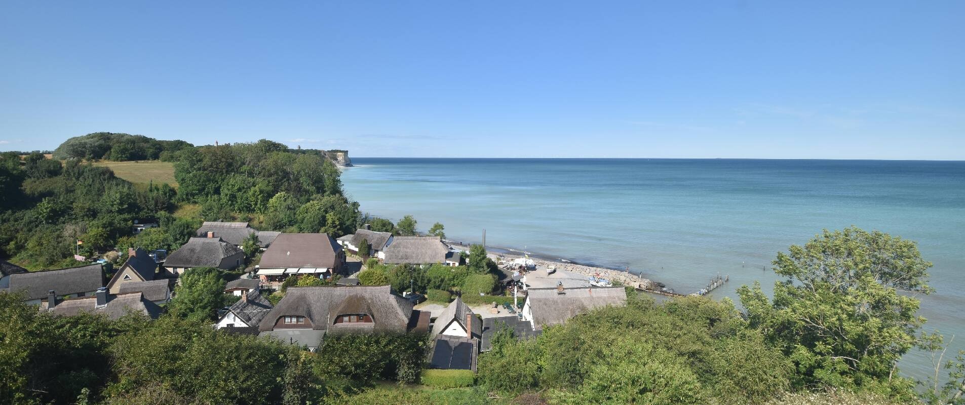 Archiv Foto Webcam Rügen - Fischerdorf Vitt und Kap Arkona