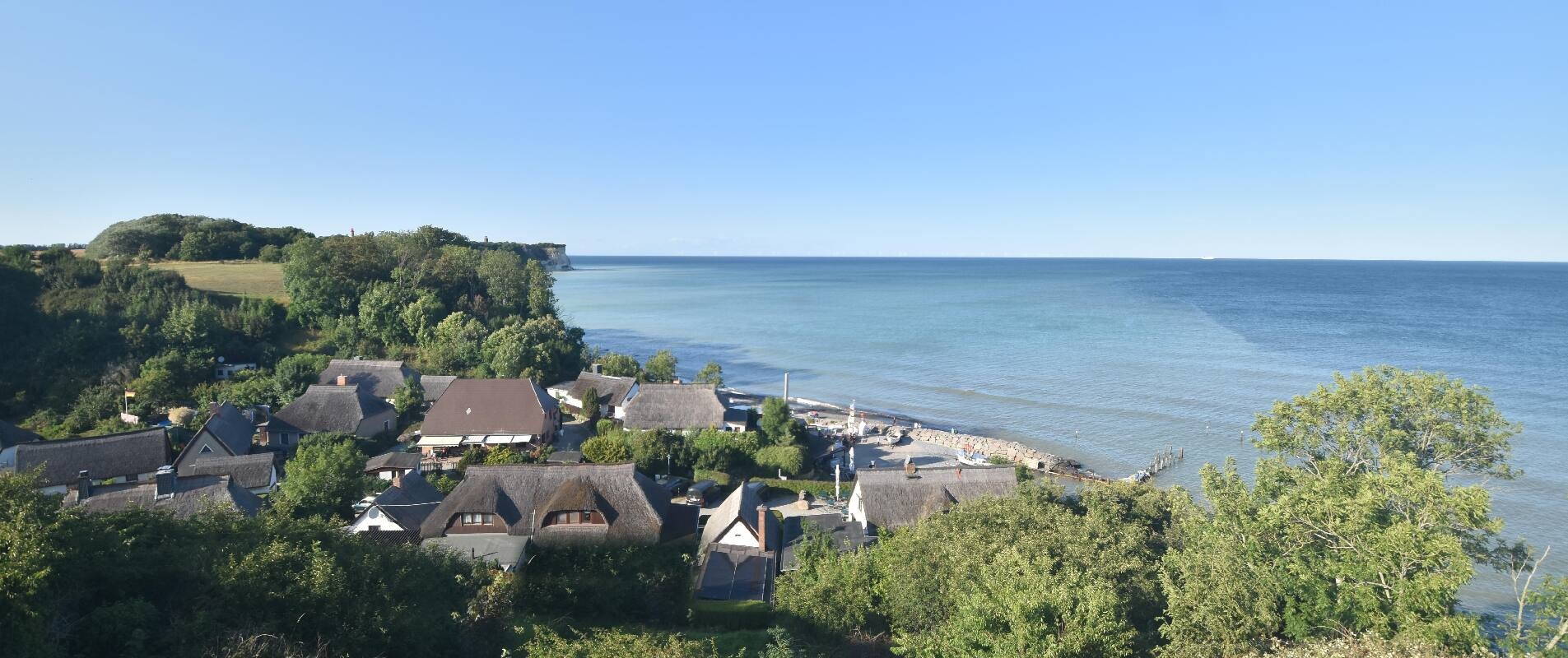 Archiv Foto Webcam Rügen - Fischerdorf Vitt und Kap Arkona