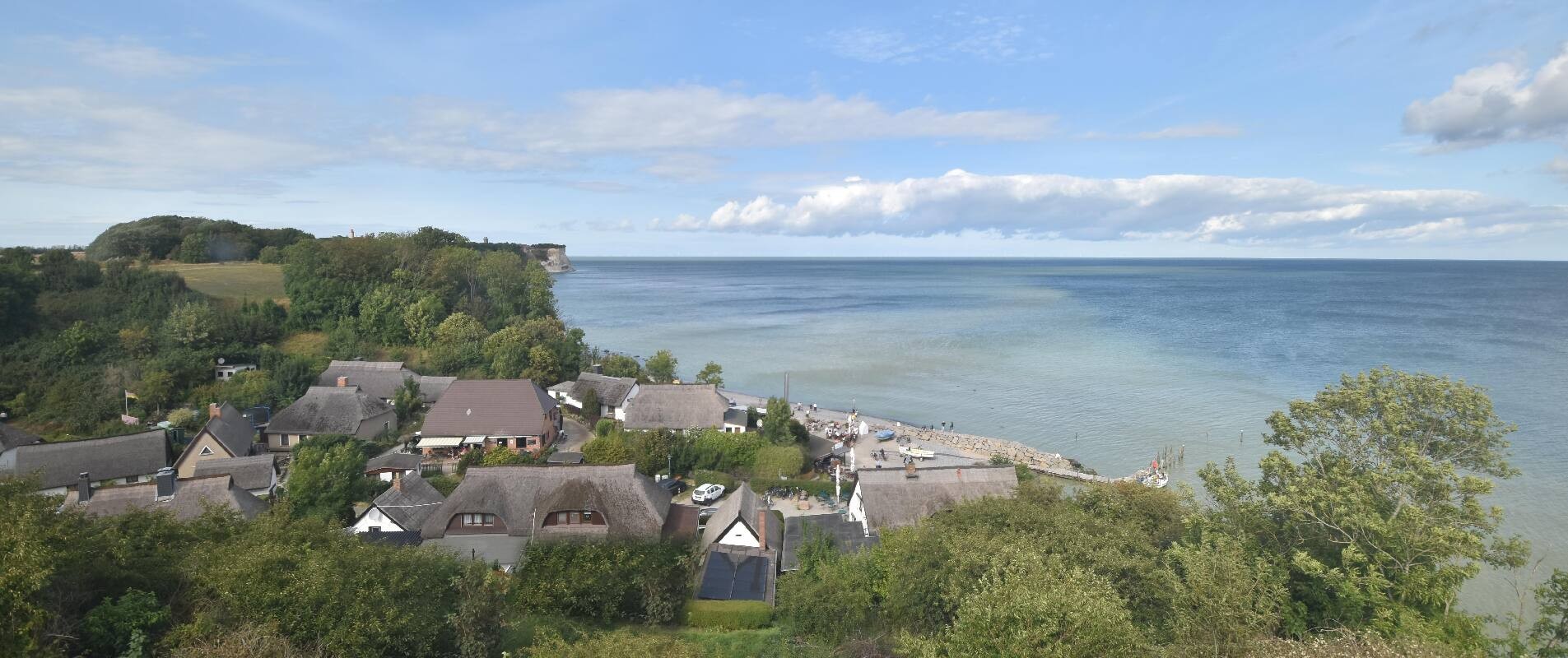 Archiv Foto Webcam Rügen - Fischerdorf Vitt und Kap Arkona