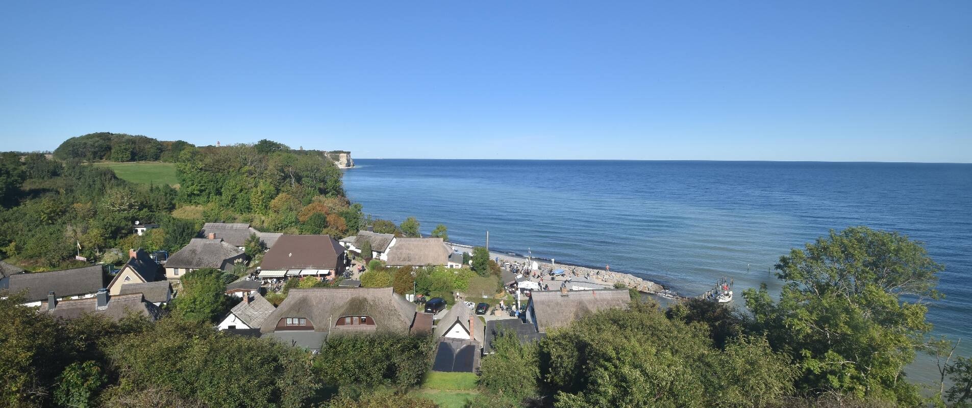 Archiv Foto Webcam Rügen - Fischerdorf Vitt und Kap Arkona