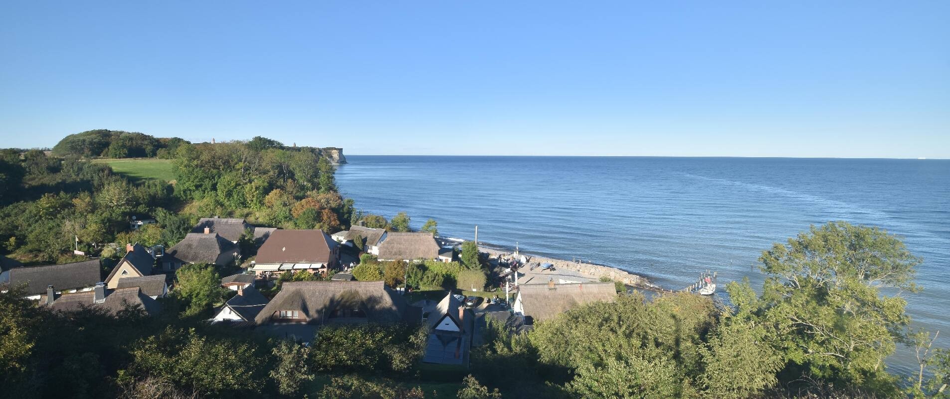 Archiv Foto Webcam Rügen - Fischerdorf Vitt und Kap Arkona