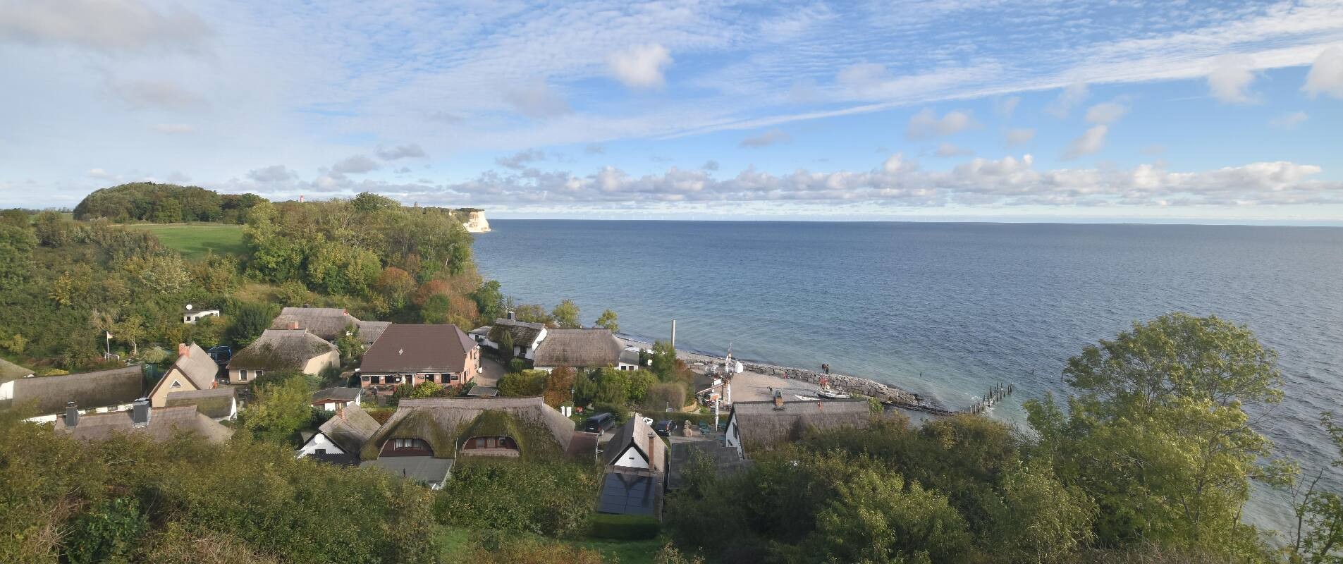 Archiv Foto Webcam Rügen - Fischerdorf Vitt und Kap Arkona
