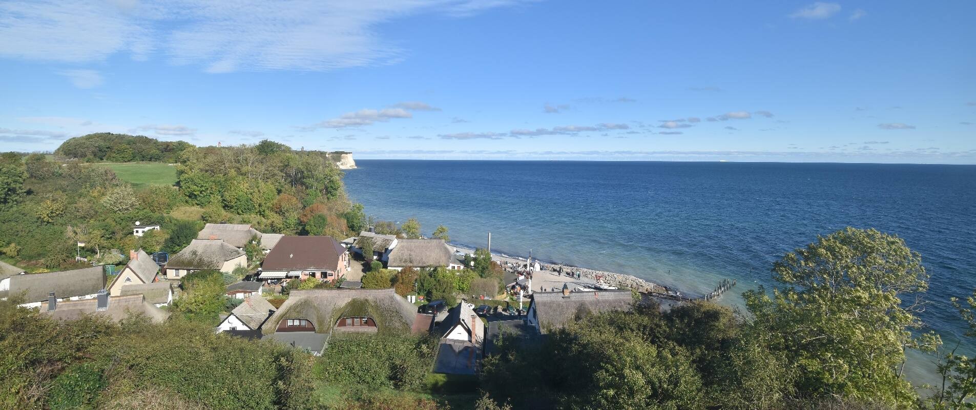 Archiv Foto Webcam Rügen - Fischerdorf Vitt und Kap Arkona