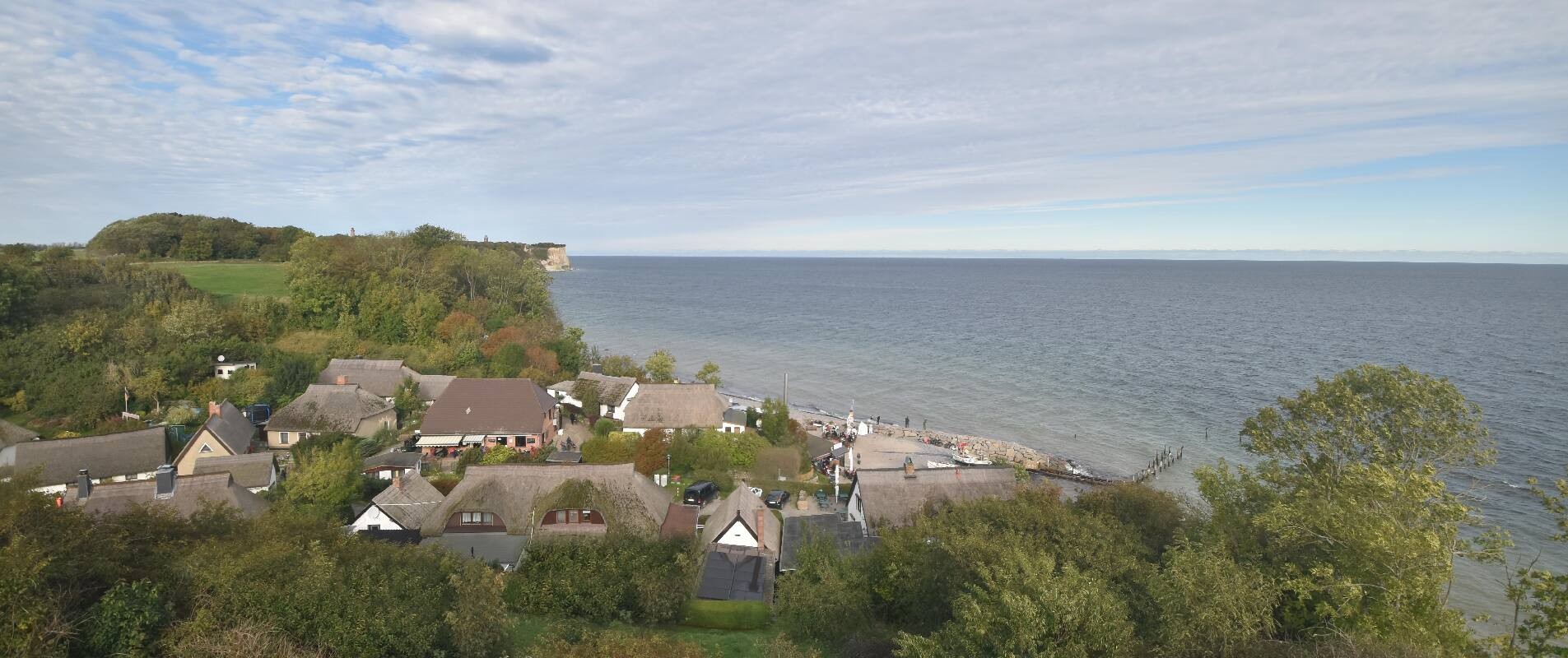 Archiv Foto Webcam Rügen - Fischerdorf Vitt und Kap Arkona