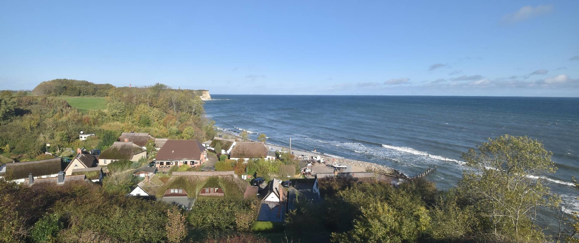 Archiv Foto Webcam Rügen - Fischerdorf Vitt und Kap Arkona