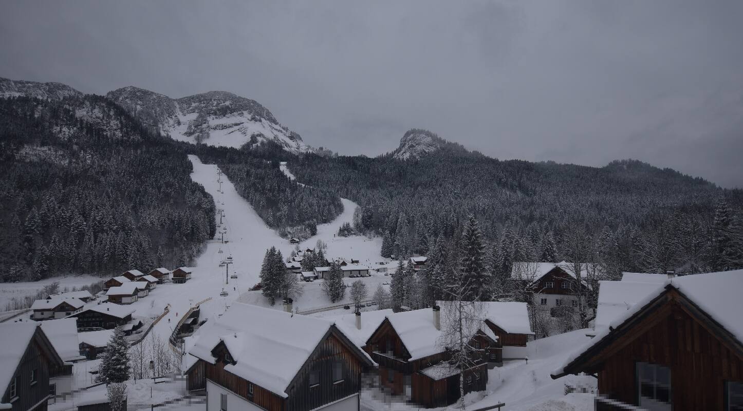 Archiv Foto Webcam Loser Altaussee - Sesselbahn Sandling-Jet