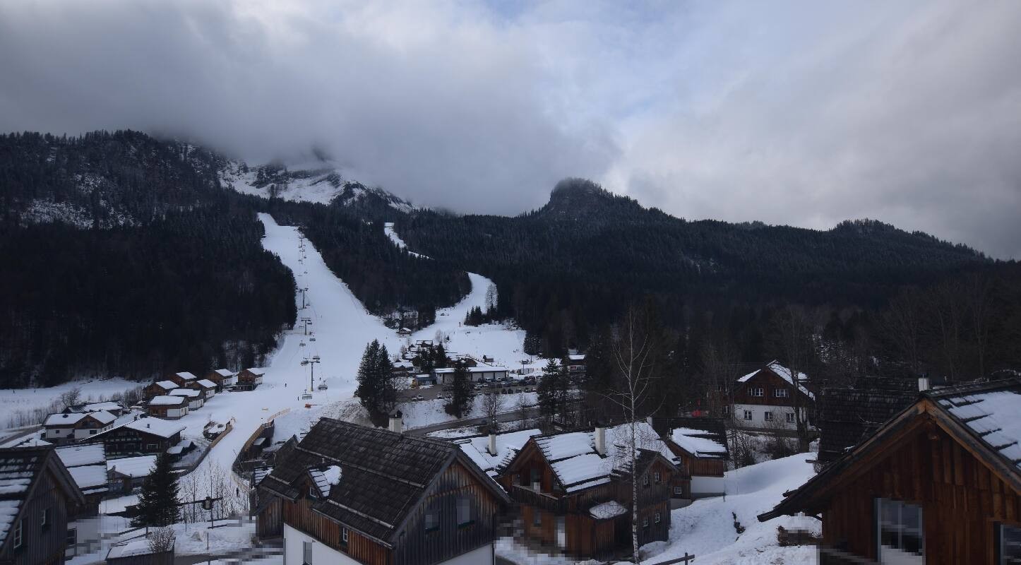 Archiv Foto Webcam Loser Altaussee - Sesselbahn Sandling-Jet