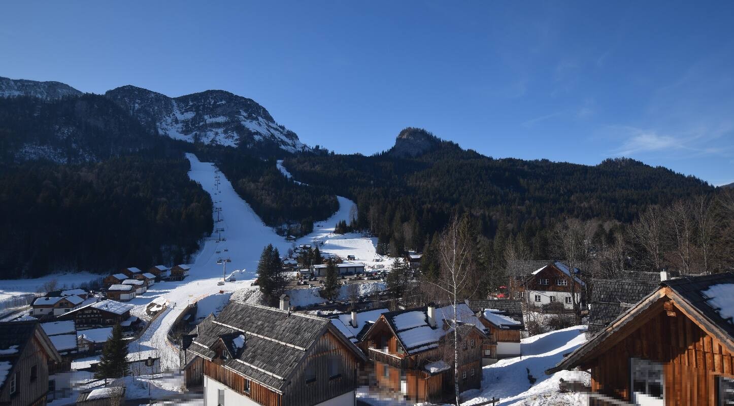 Archiv Foto Webcam Loser Altaussee - Sesselbahn Sandling-Jet