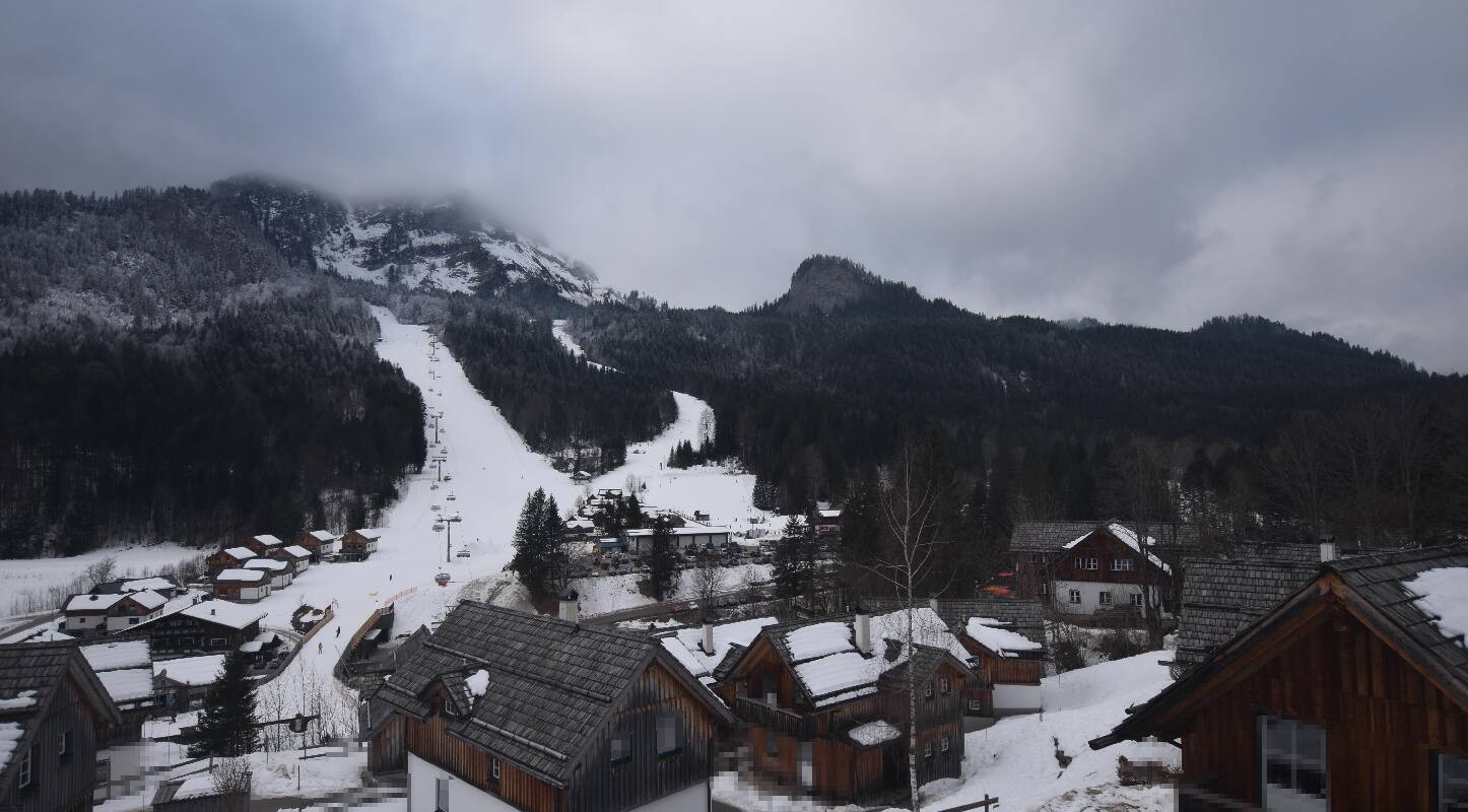 Archiv Foto Webcam Loser Altaussee - Sesselbahn Sandling-Jet