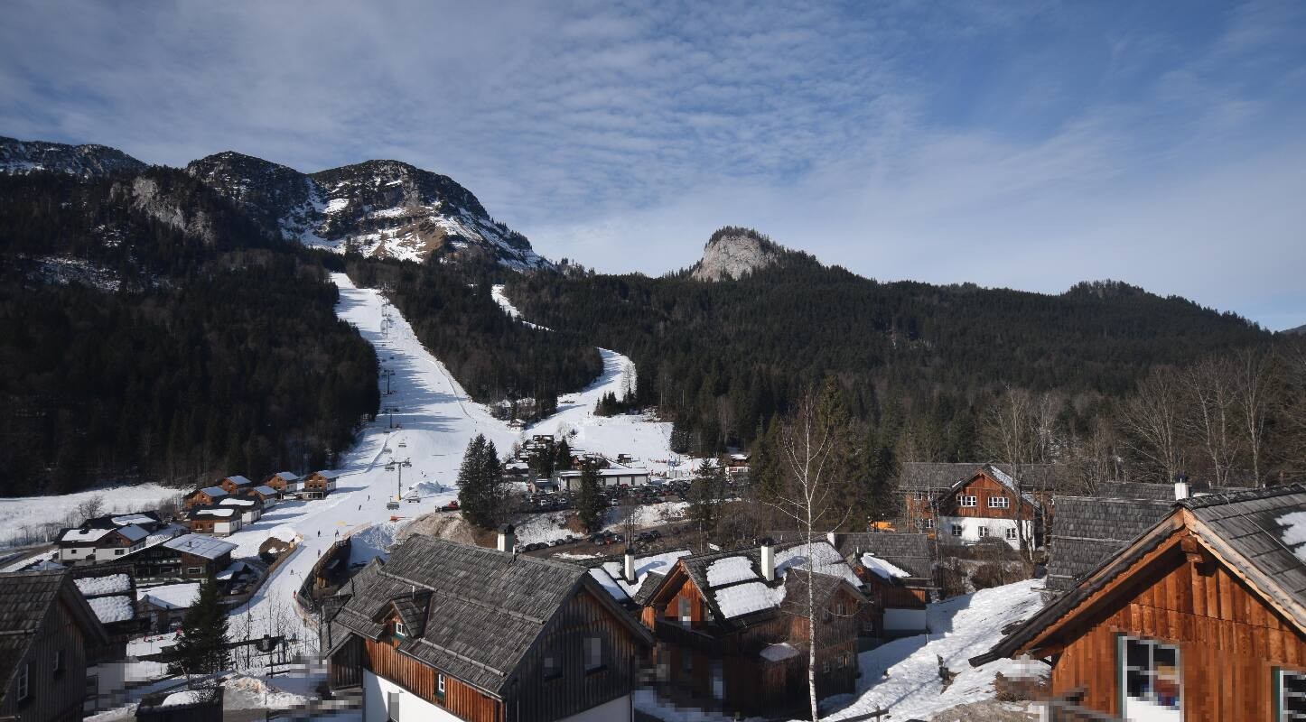 Archiv Foto Webcam Loser Altaussee - Sesselbahn Sandling-Jet