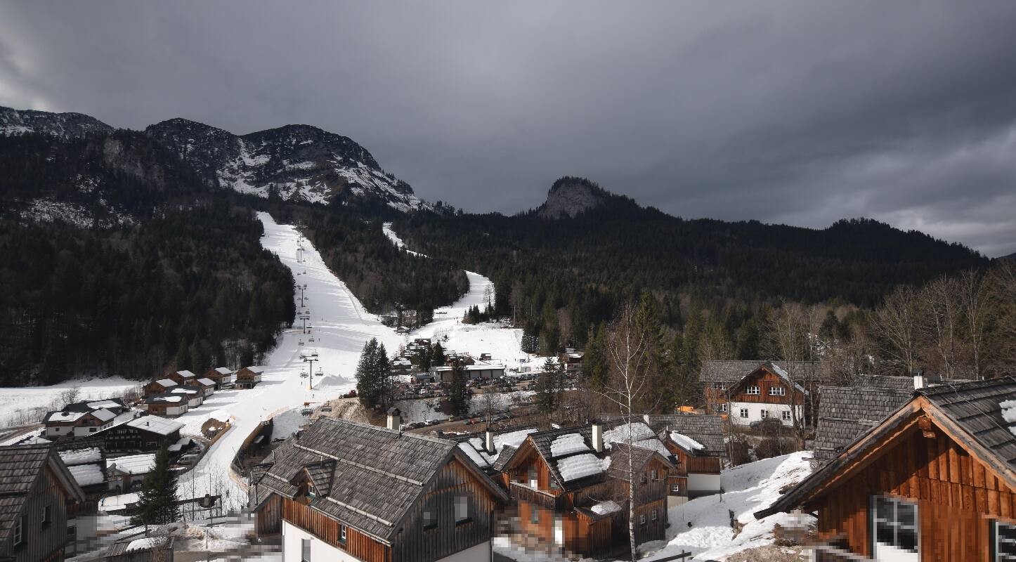 Archiv Foto Webcam Loser Altaussee - Sesselbahn Sandling-Jet