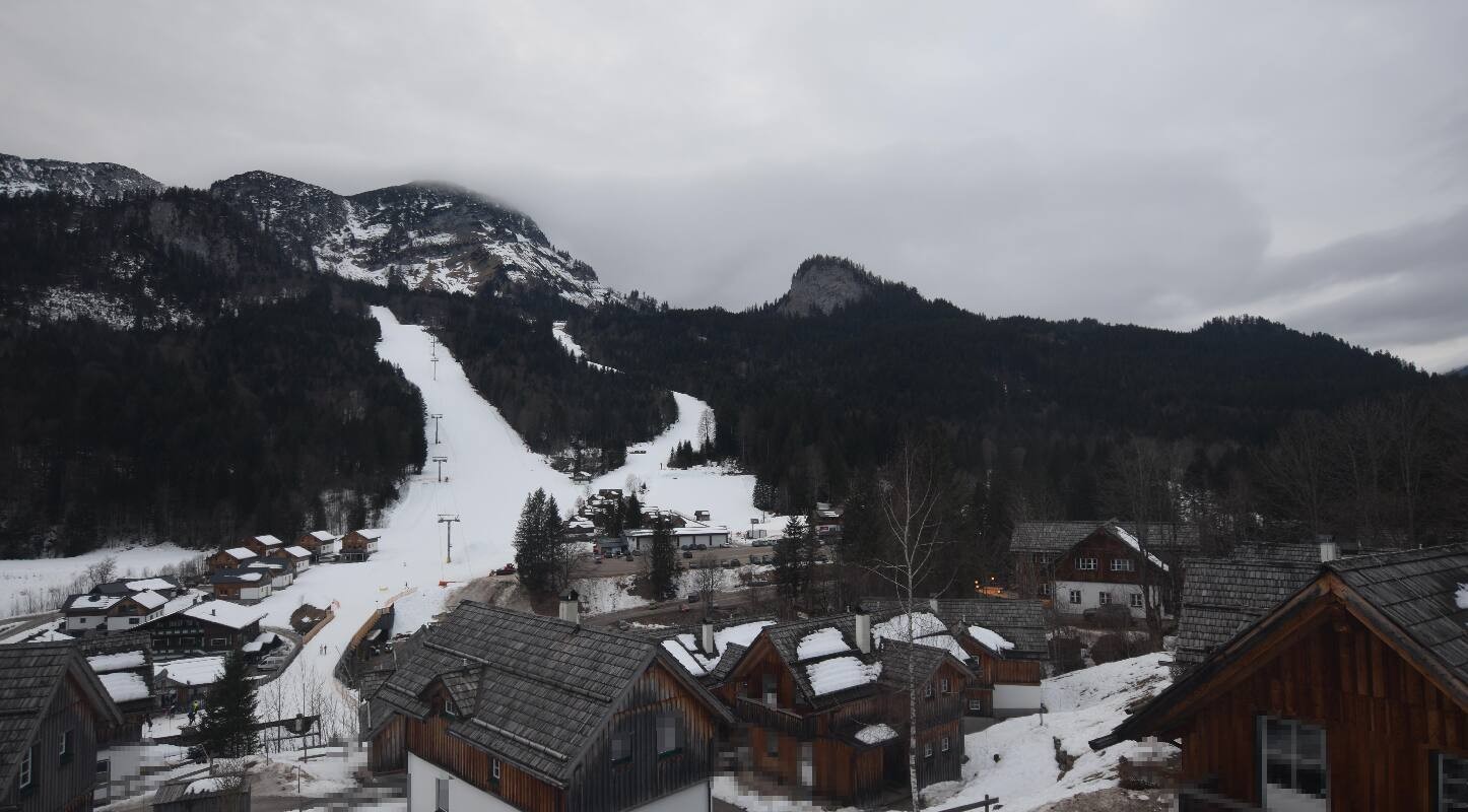 Archiv Foto Webcam Loser Altaussee - Sesselbahn Sandling-Jet