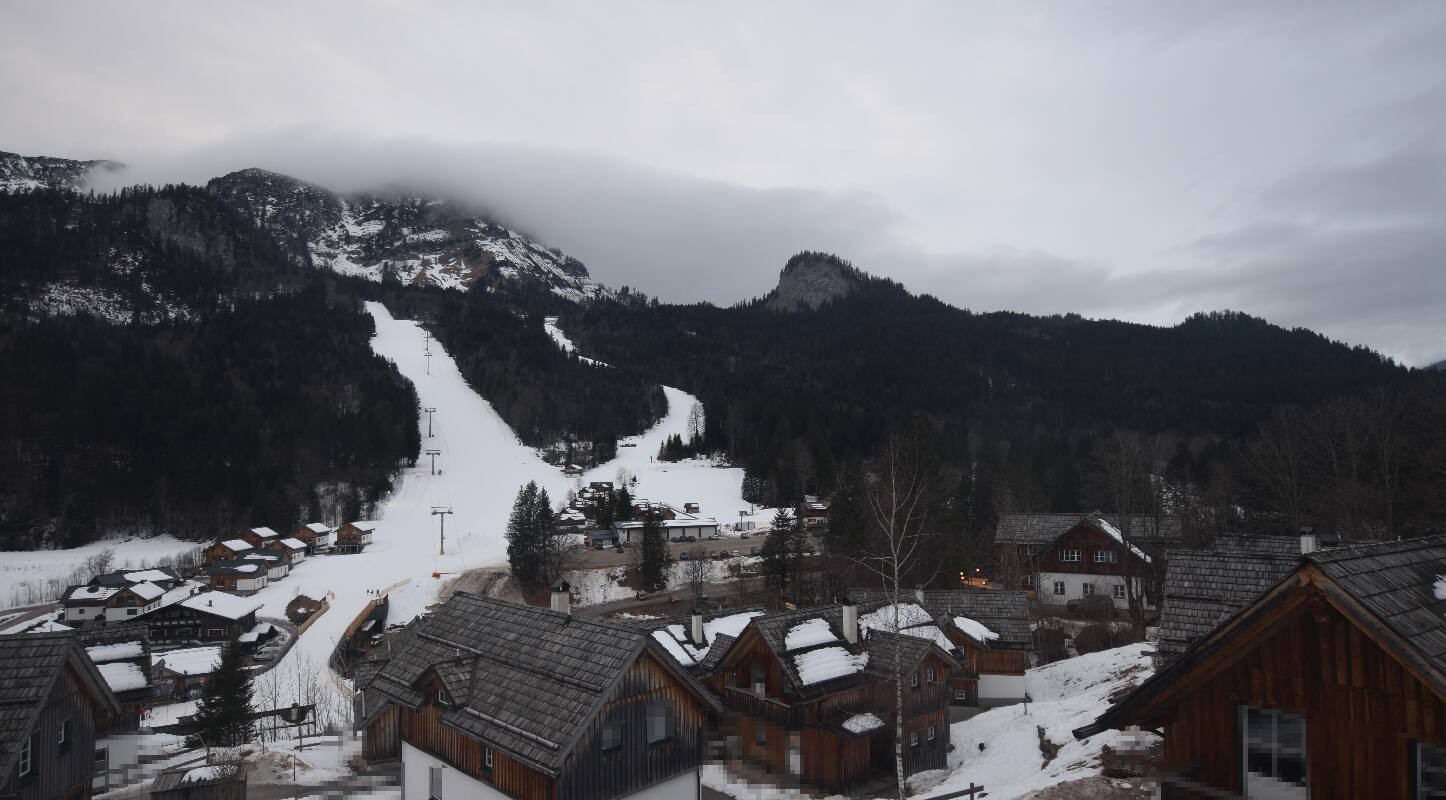 Archiv Foto Webcam Loser Altaussee - Sesselbahn Sandling-Jet