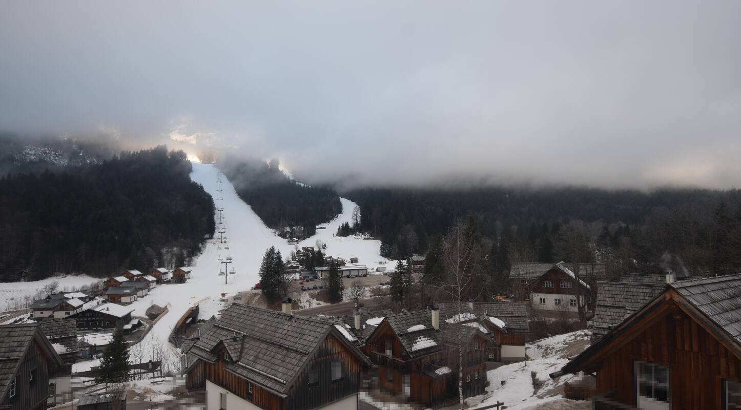 Archiv Foto Webcam Loser Altaussee - Sesselbahn Sandling-Jet