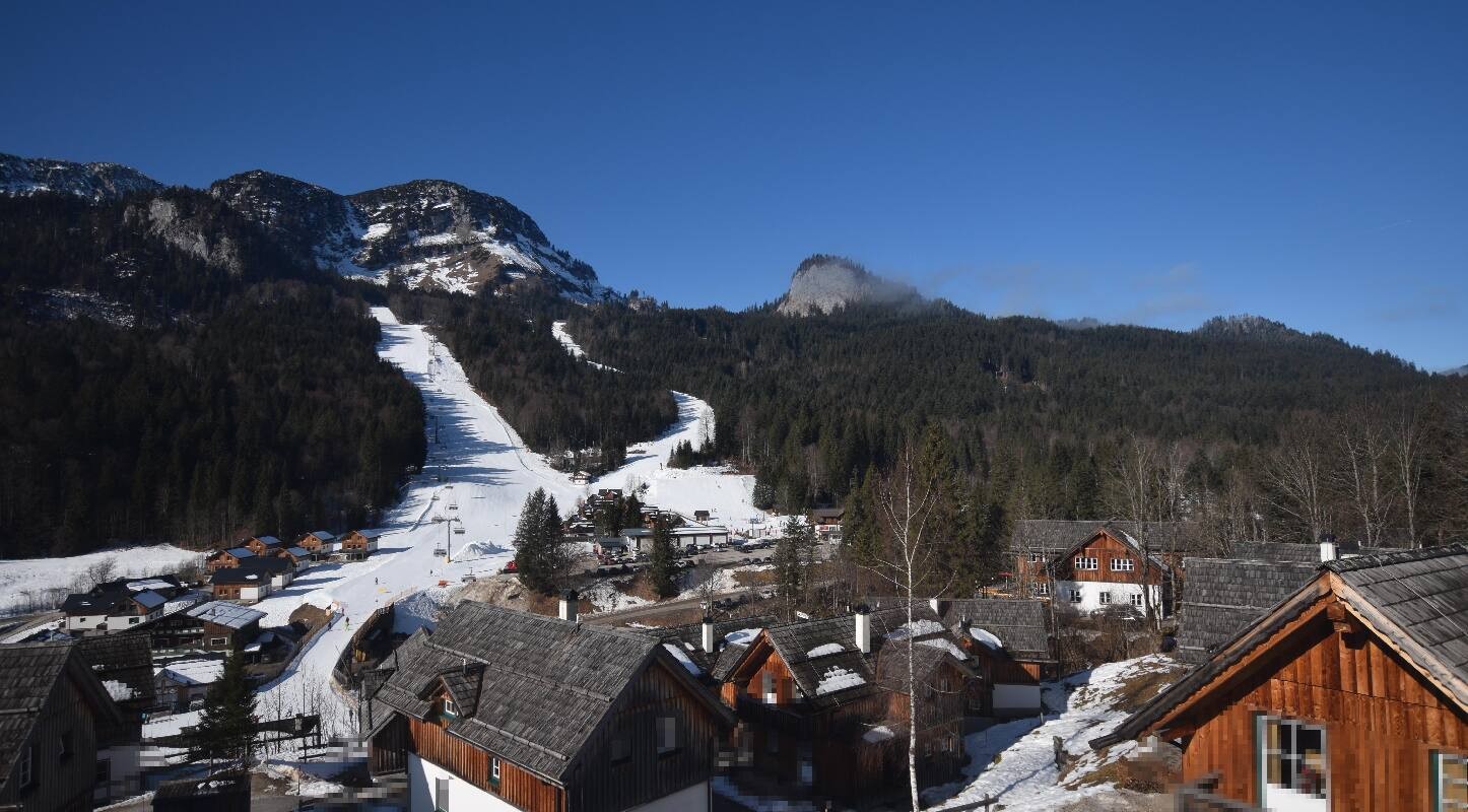 Archiv Foto Webcam Loser Altaussee - Sesselbahn Sandling-Jet