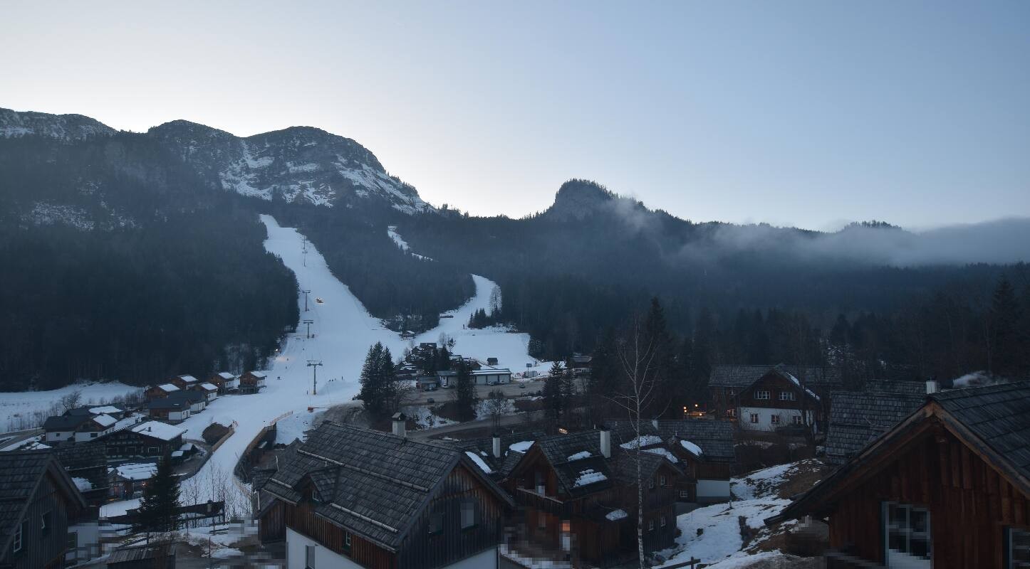 Archiv Foto Webcam Loser Altaussee - Sesselbahn Sandling-Jet