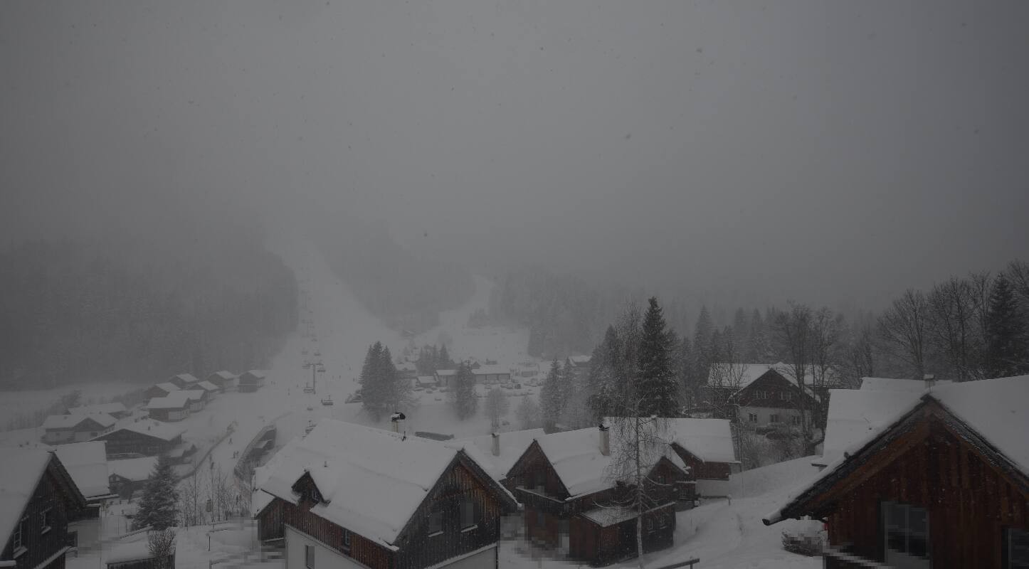 Archiv Foto Webcam Loser Altaussee - Sesselbahn Sandling-Jet