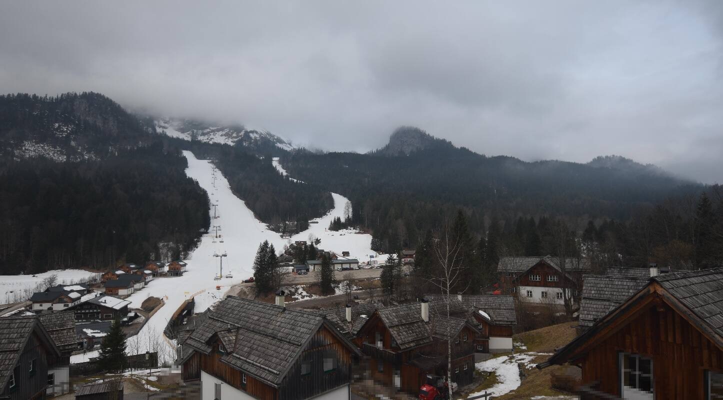 Archiv Foto Webcam Loser Altaussee - Sesselbahn Sandling-Jet