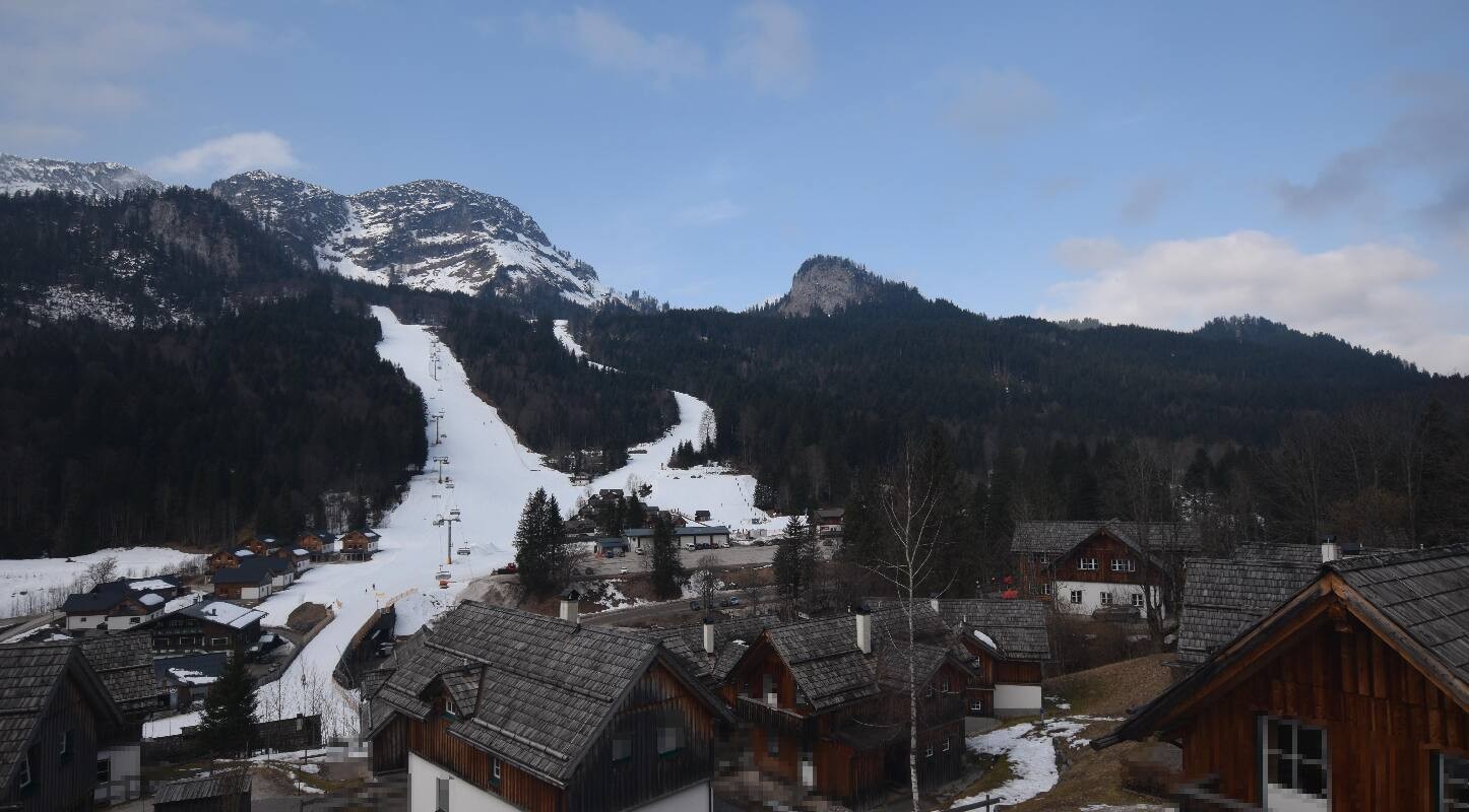 Archiv Foto Webcam Loser Altaussee - Sesselbahn Sandling-Jet