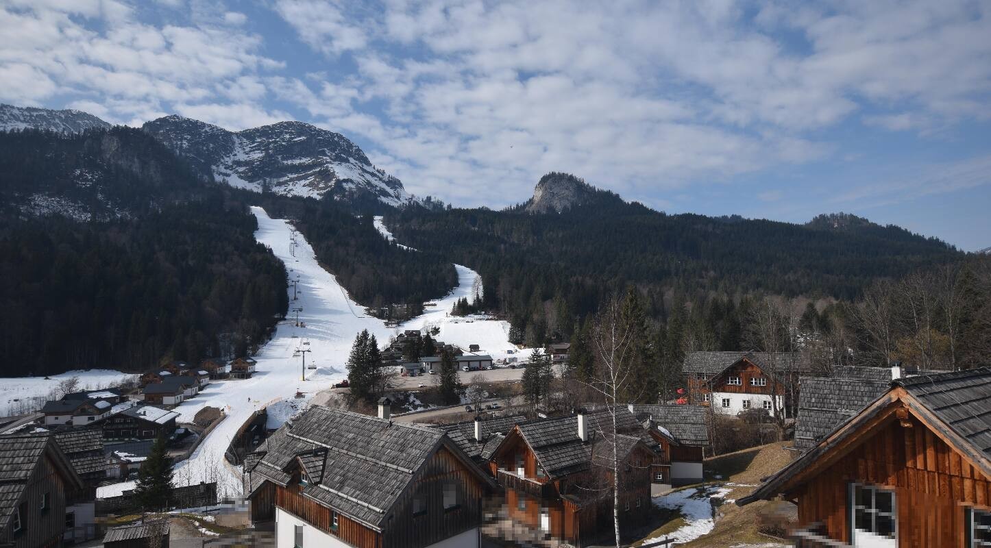 Archiv Foto Webcam Loser Altaussee - Sesselbahn Sandling-Jet