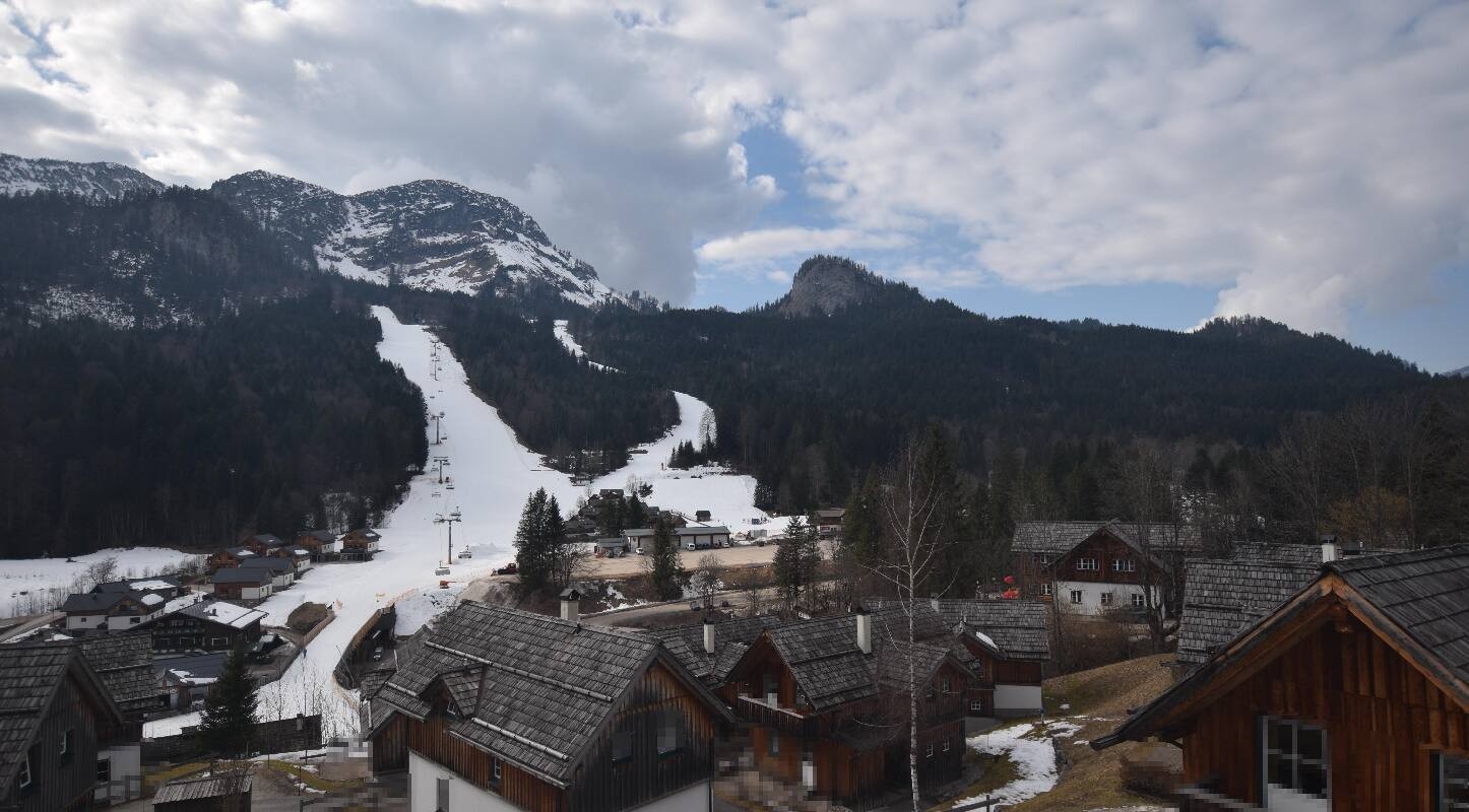 Archiv Foto Webcam Loser Altaussee - Sesselbahn Sandling-Jet