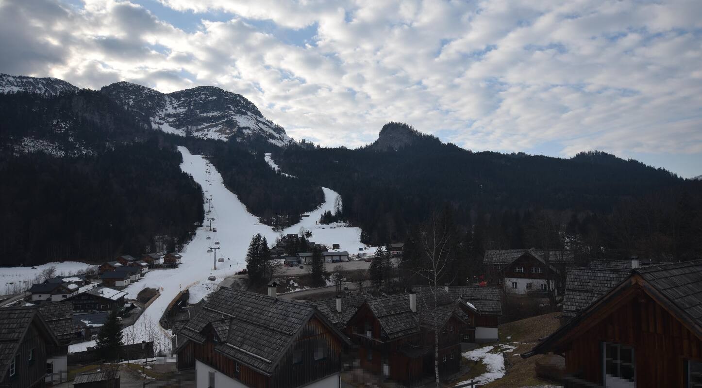 Archiv Foto Webcam Loser Altaussee - Sesselbahn Sandling-Jet