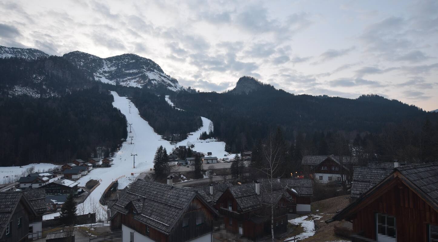 Archiv Foto Webcam Loser Altaussee - Sesselbahn Sandling-Jet