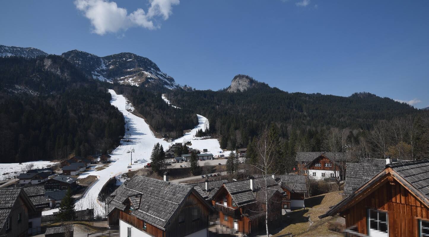 Archiv Foto Webcam Loser Altaussee - Sesselbahn Sandling-Jet