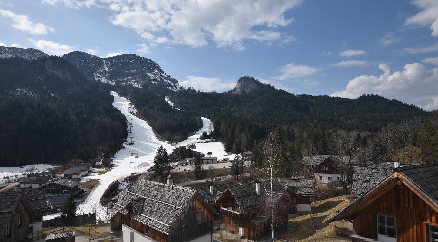Archiv Foto Webcam Loser Altaussee - Sesselbahn Sandling-Jet