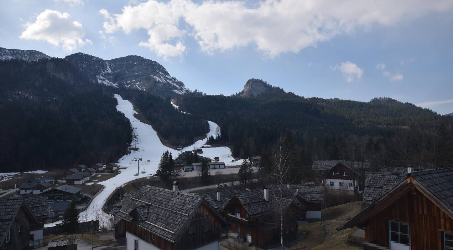 Archived image Webcam Loser Altaussee - Chairlift Sandling-Jet