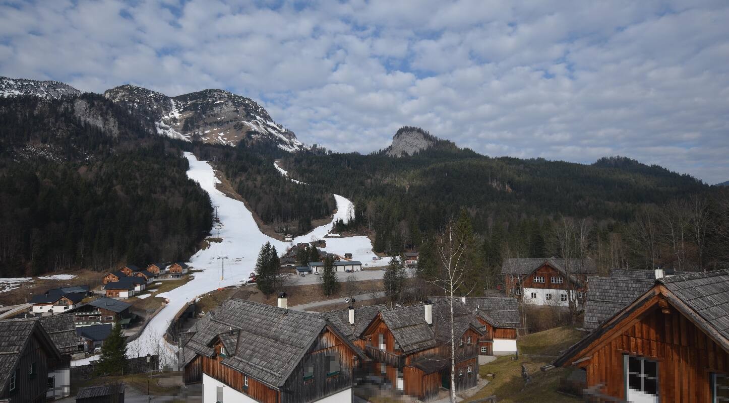 Archiv Foto Webcam Loser Altaussee - Sesselbahn Sandling-Jet