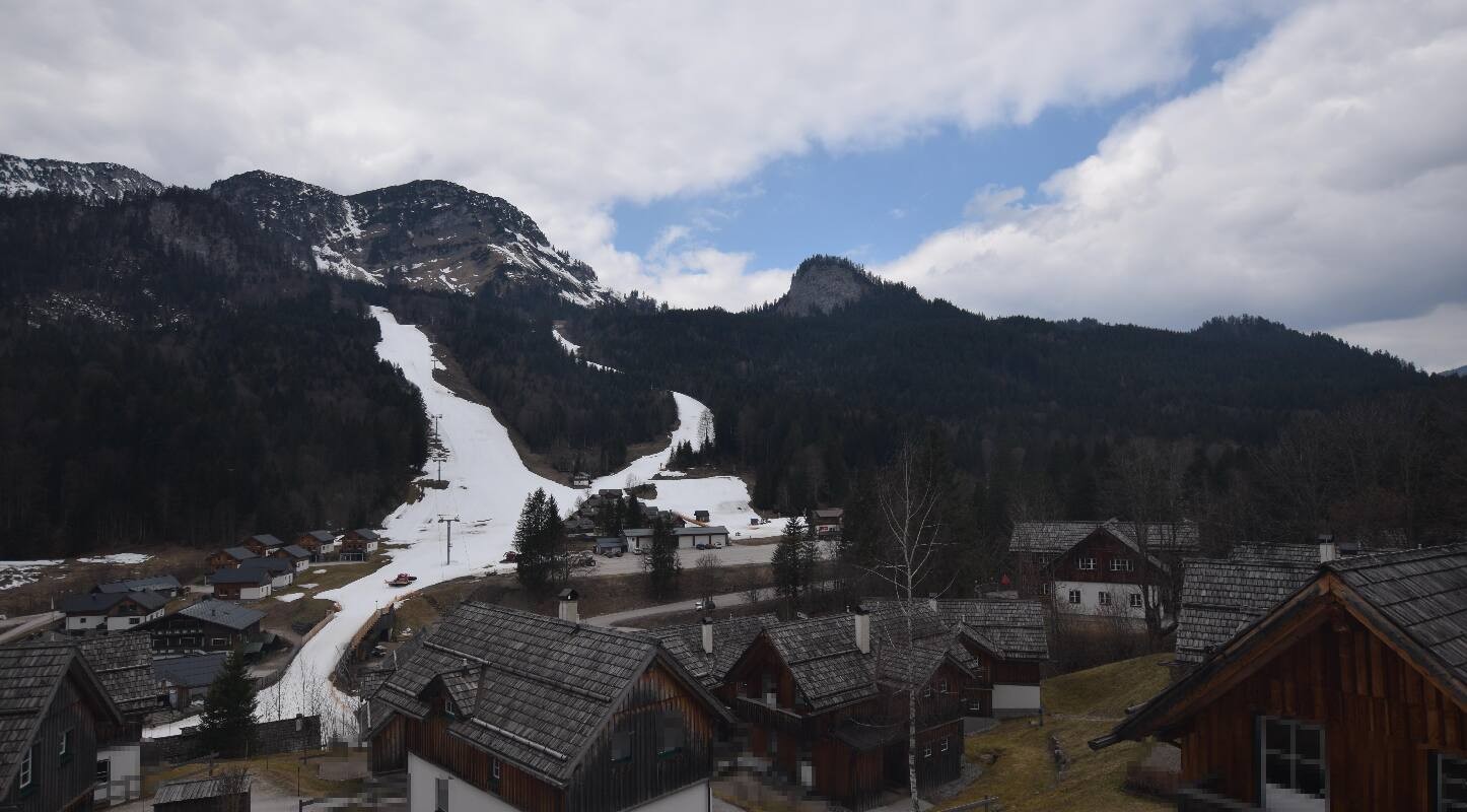 Archiv Foto Webcam Loser Altaussee - Sesselbahn Sandling-Jet