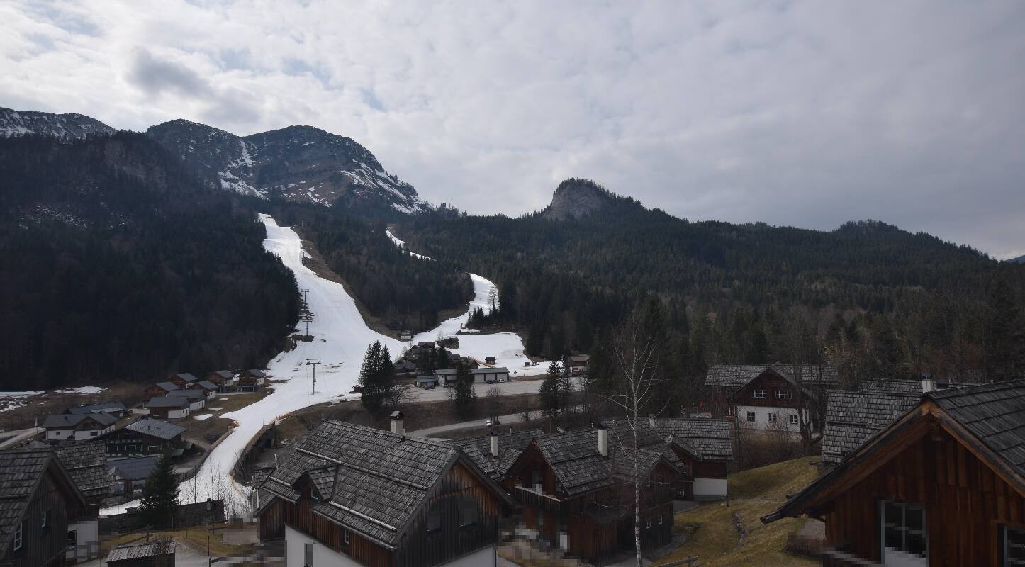 Archiv Foto Webcam Loser Altaussee - Sesselbahn Sandling-Jet