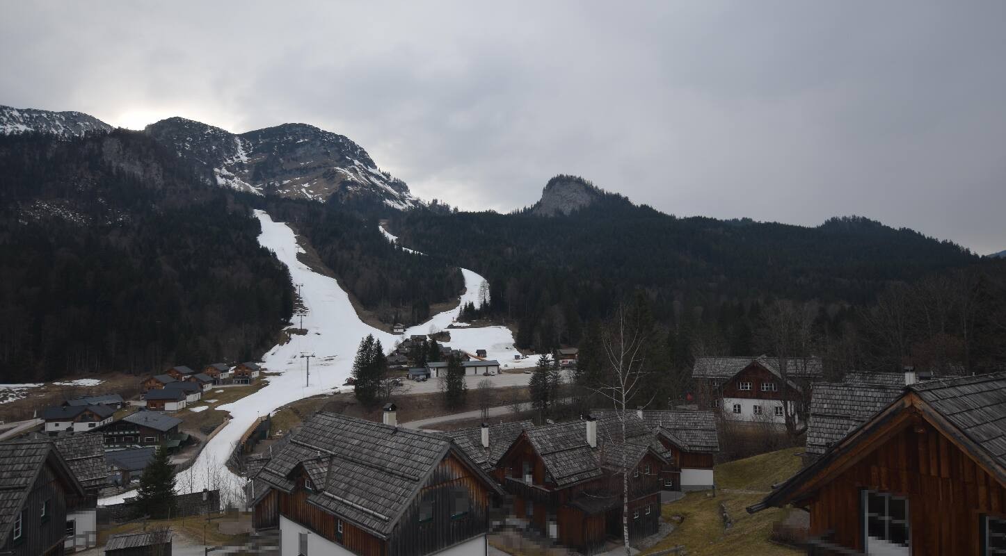 Archiv Foto Webcam Loser Altaussee - Sesselbahn Sandling-Jet