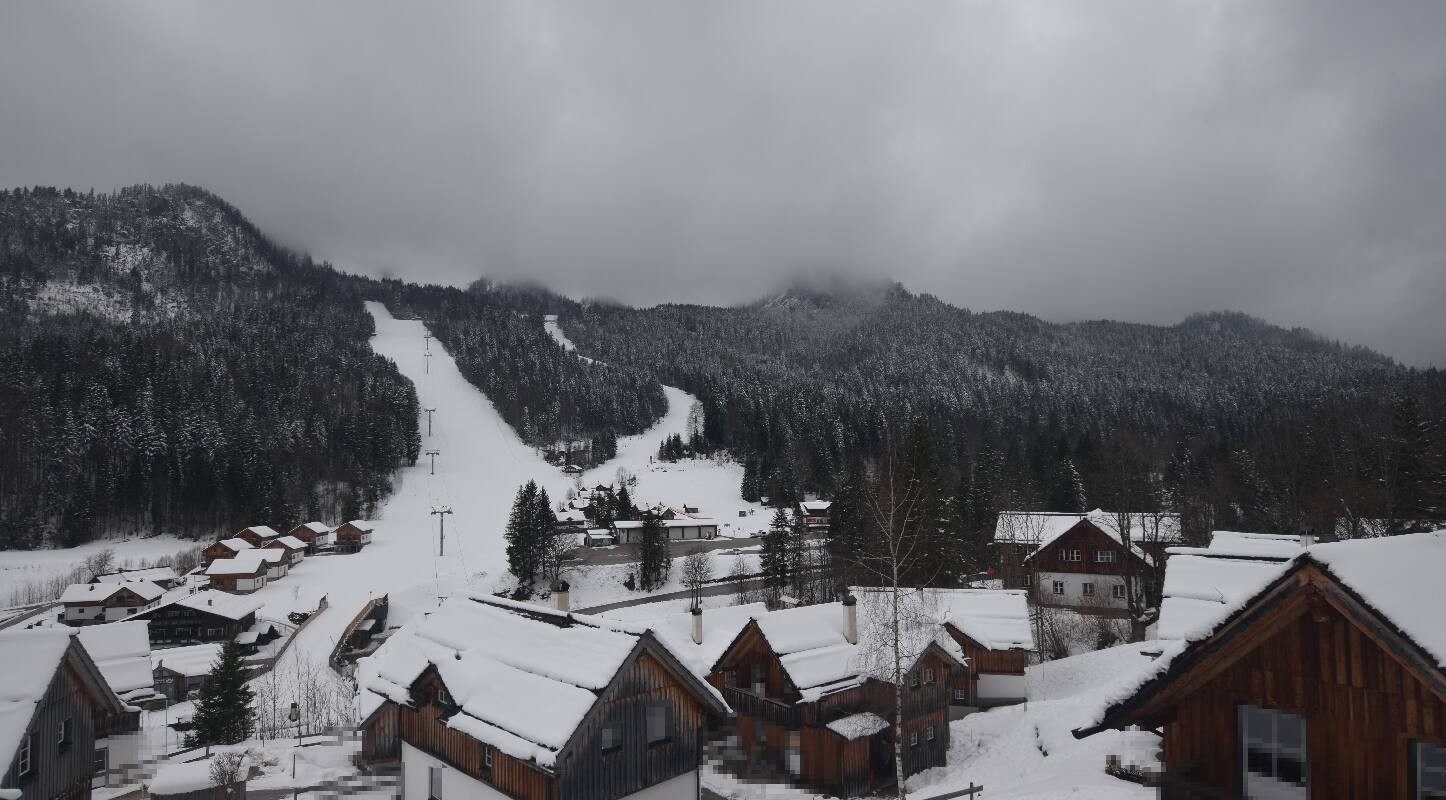 Archiv Foto Webcam Loser Altaussee - Sesselbahn Sandling-Jet