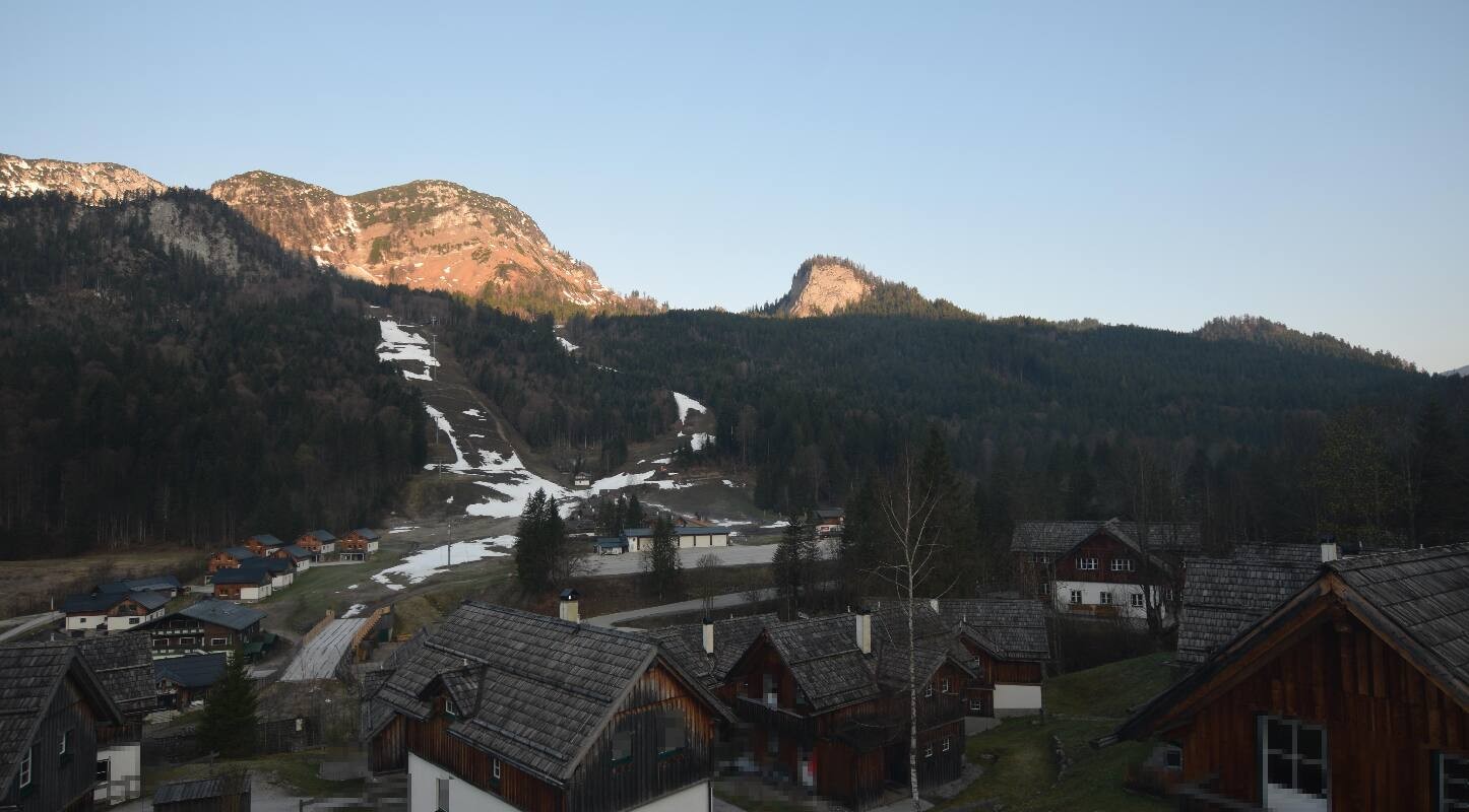 Archiv Foto Webcam Loser Altaussee - Sesselbahn Sandling-Jet