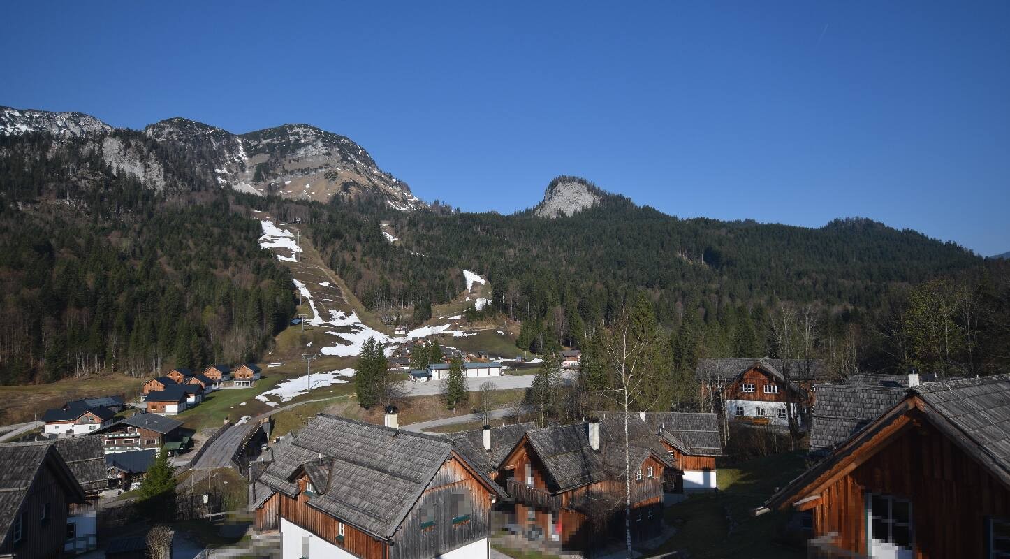 Archiv Foto Webcam Loser Altaussee - Sesselbahn Sandling-Jet