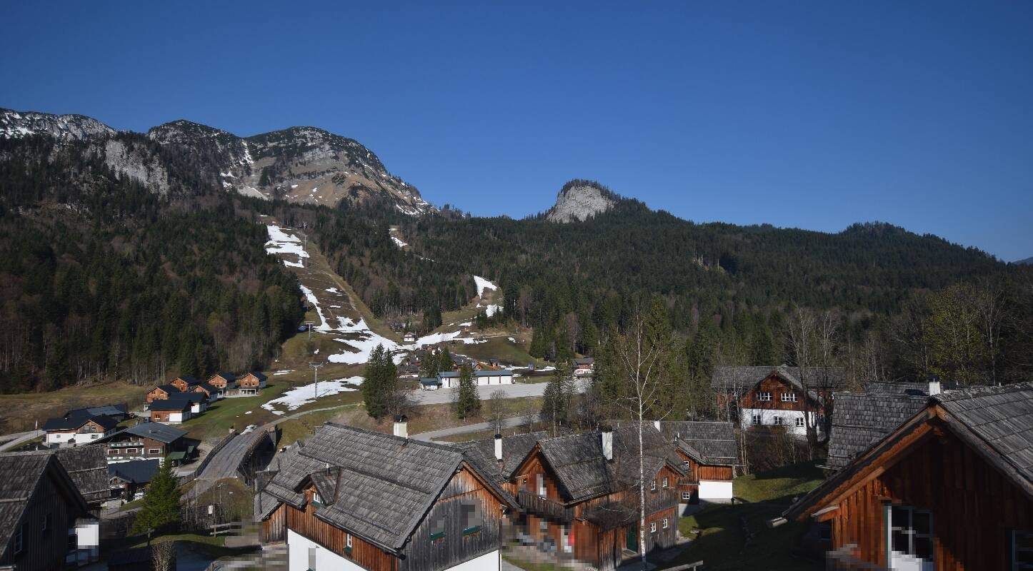 Archiv Foto Webcam Loser Altaussee - Sesselbahn Sandling-Jet