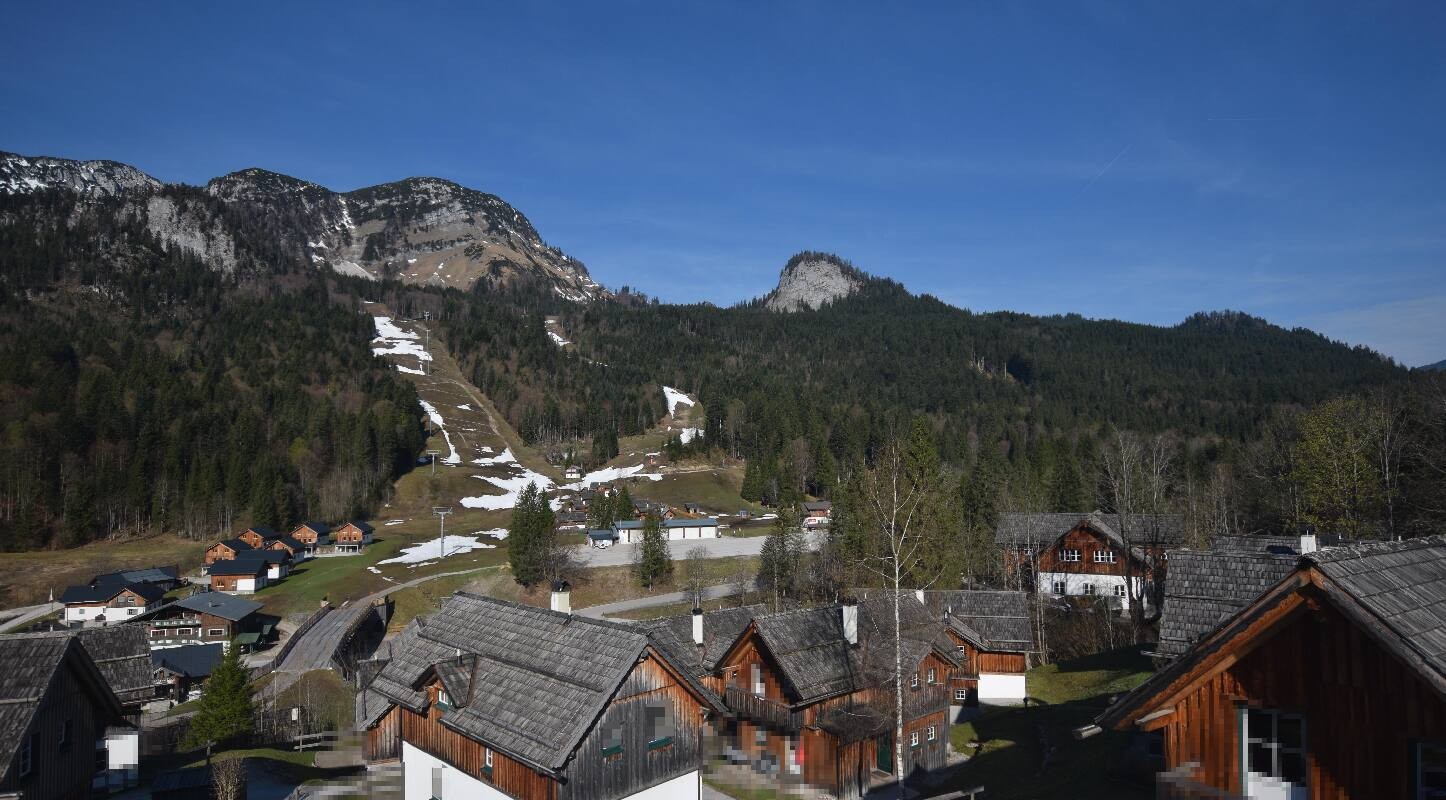 Archiv Foto Webcam Loser Altaussee - Sesselbahn Sandling-Jet