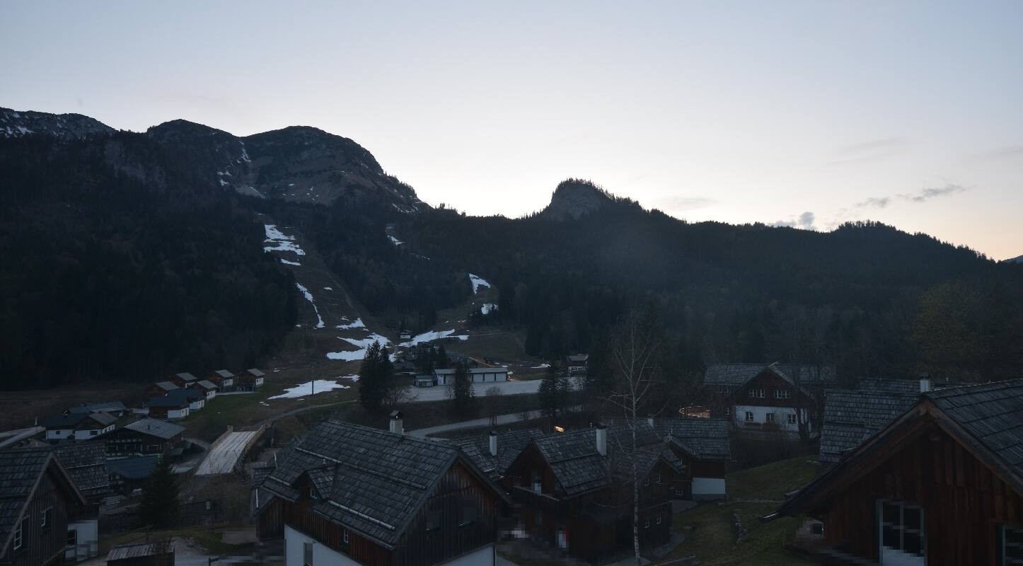 Archiv Foto Webcam Loser Altaussee - Sesselbahn Sandling-Jet