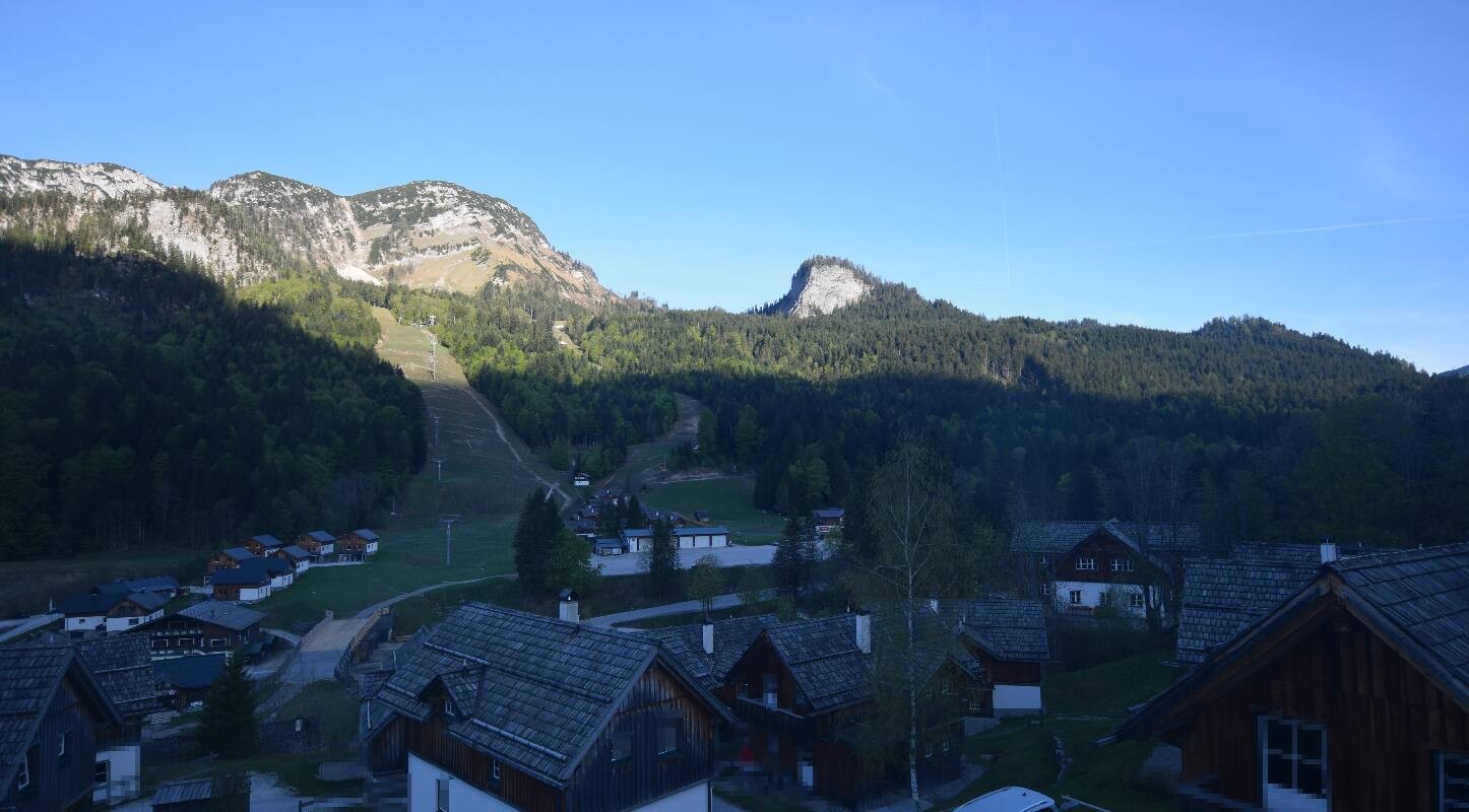 Archiv Foto Webcam Loser Altaussee - Sesselbahn Sandling-Jet